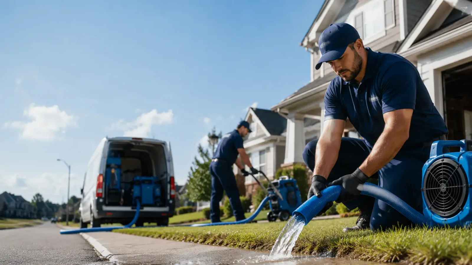 Flood Damage Restoration in Burnside, IA